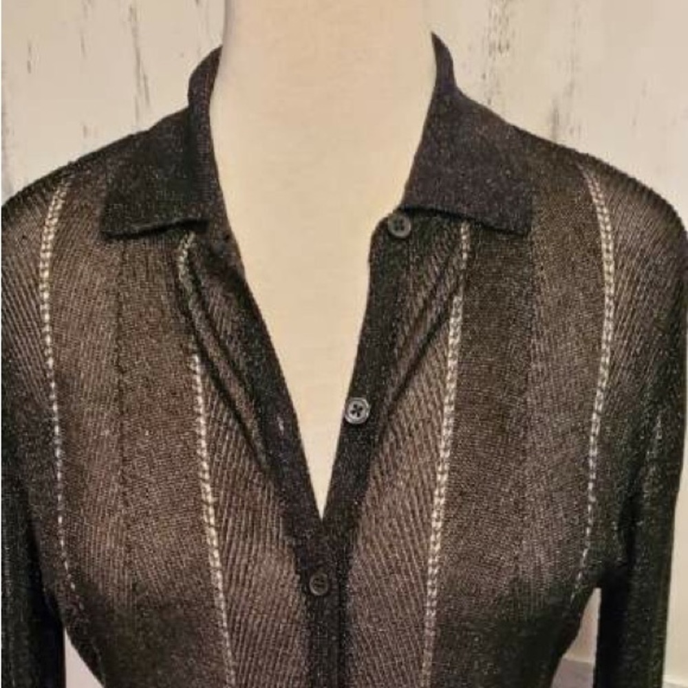 Reiss Metallic Sweater